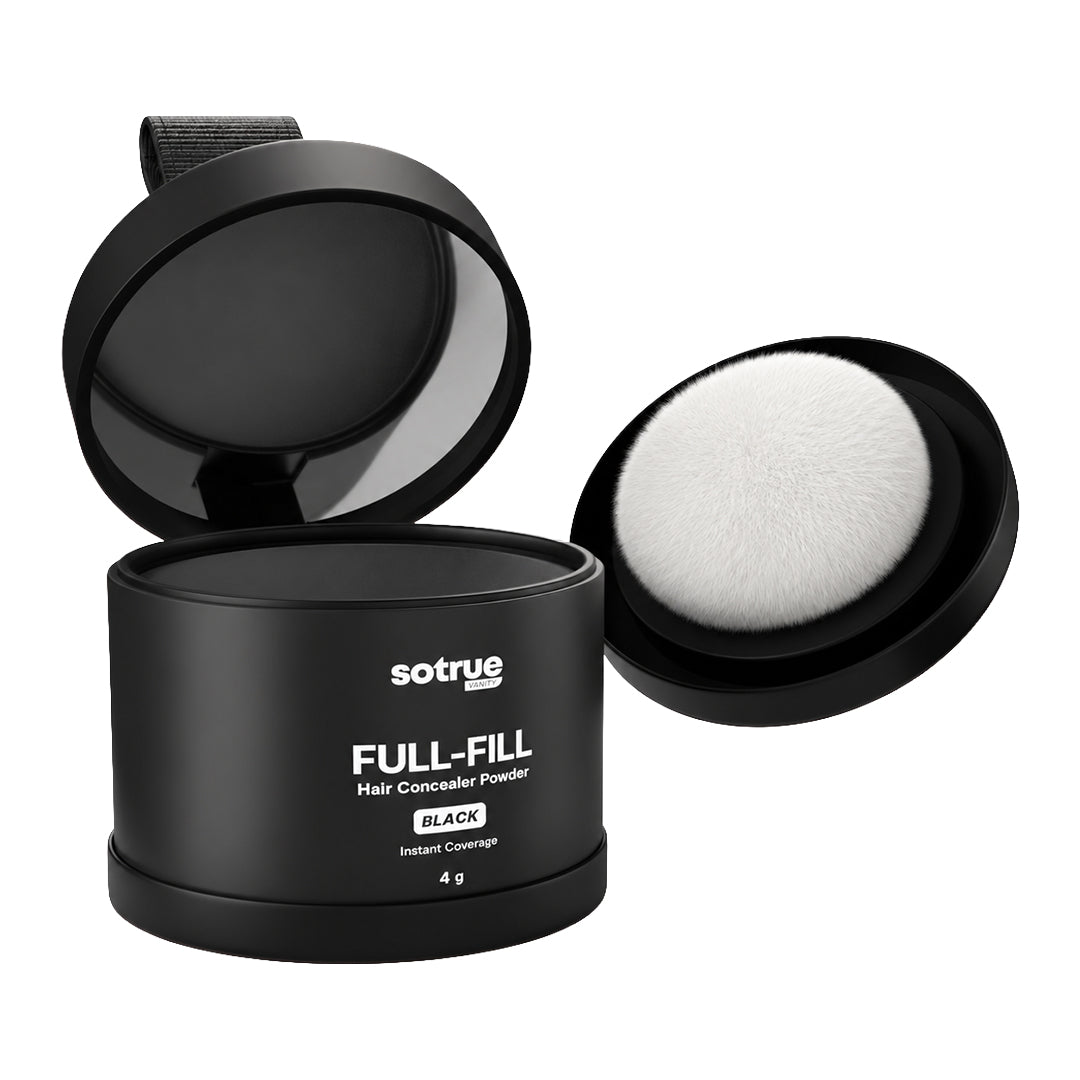 Full-Fill Hair Concealer Powder | Black