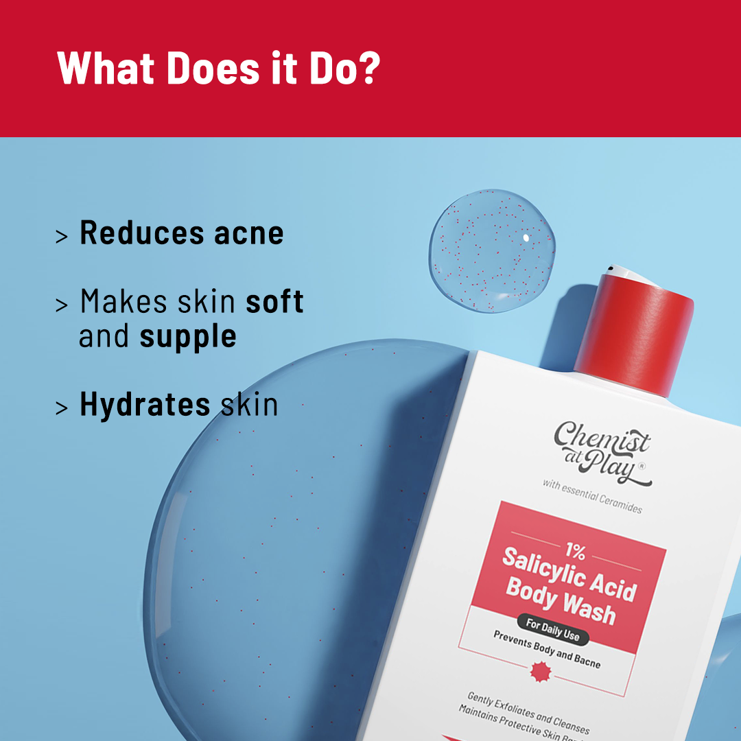 Daily Acne Control Combo (Acne Control Body Wash - 236 ml| Acne Control Face Wash - 100 ml)