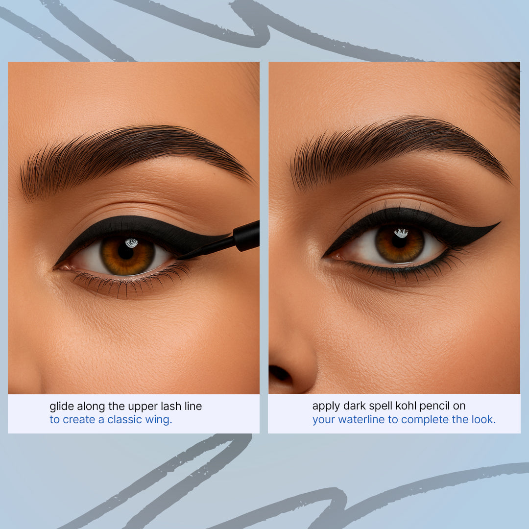 Dark Spell Liquid Eyeliner | Intense Jet Black
