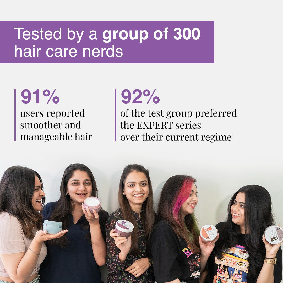 Ultra Smoothing Hair Mask with Shea Butter & Niacinamide for Frizzy Hair - 250 gm