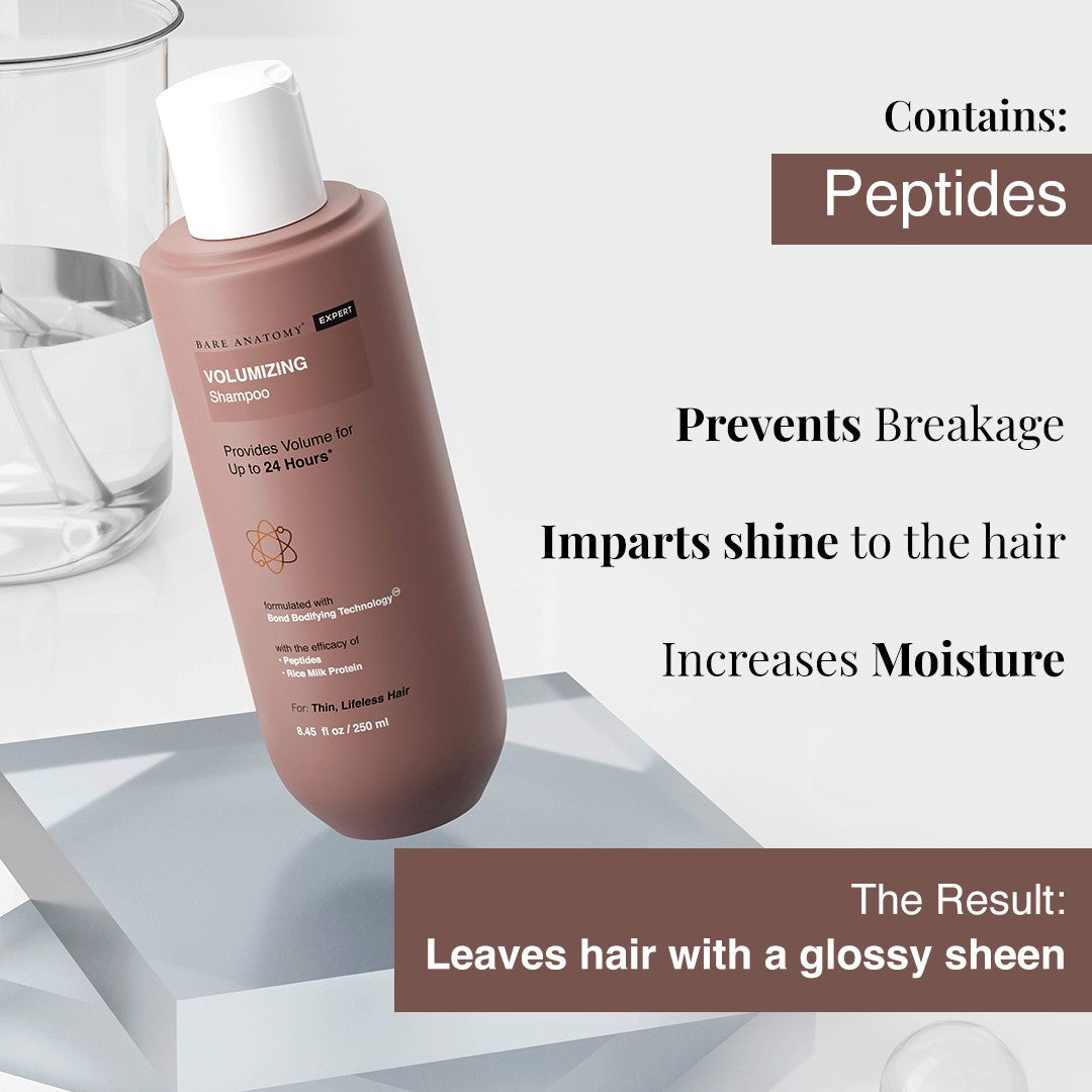 Volumizing Shampoo for Thin & Flat Hair - 250 ml | Pack of 2