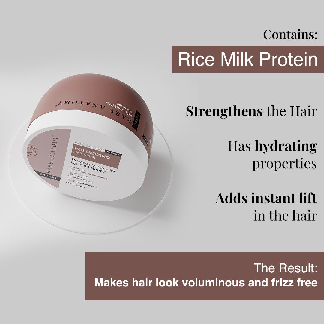 Volumizing Hair Mask for Thin & Flat Hair - 250 gm