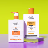 Daily Exfoliation Kit (Exfoliating Body Wash - 236 ml | AHA Body Lotion - 236 ml)