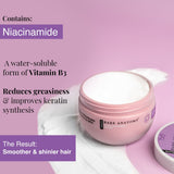 Ultra Smoothing Hair Mask with Shea Butter & Niacinamide for Frizzy Hair - 250 gm