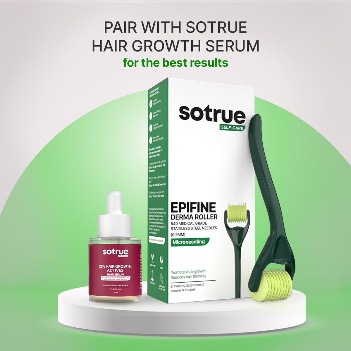 Epifine Derma Roller (0.5mm) | Microneedling