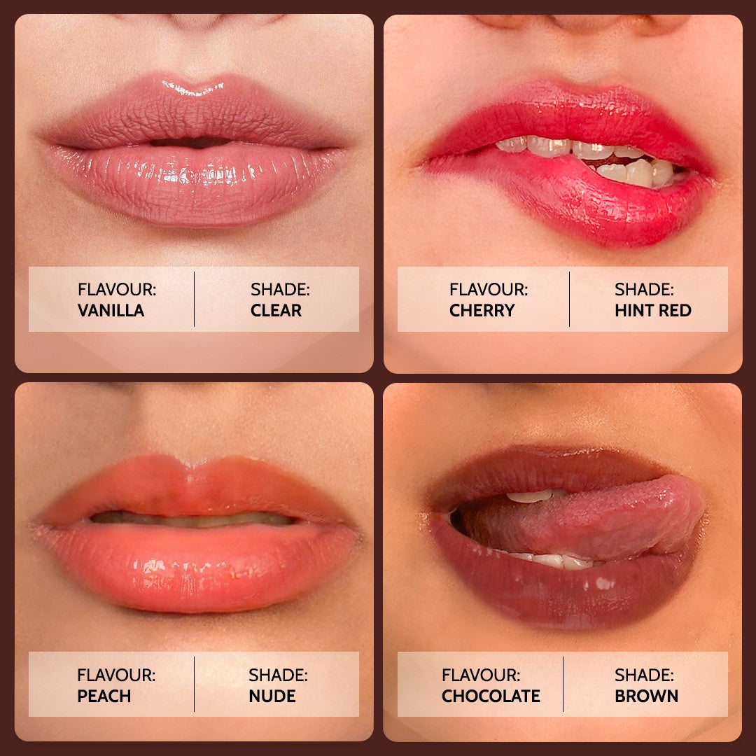 Ceramides + 2% Kojic Acid Tinted Lip Balm (Chocolate) | SPF 50 PA++++ | 10 gm