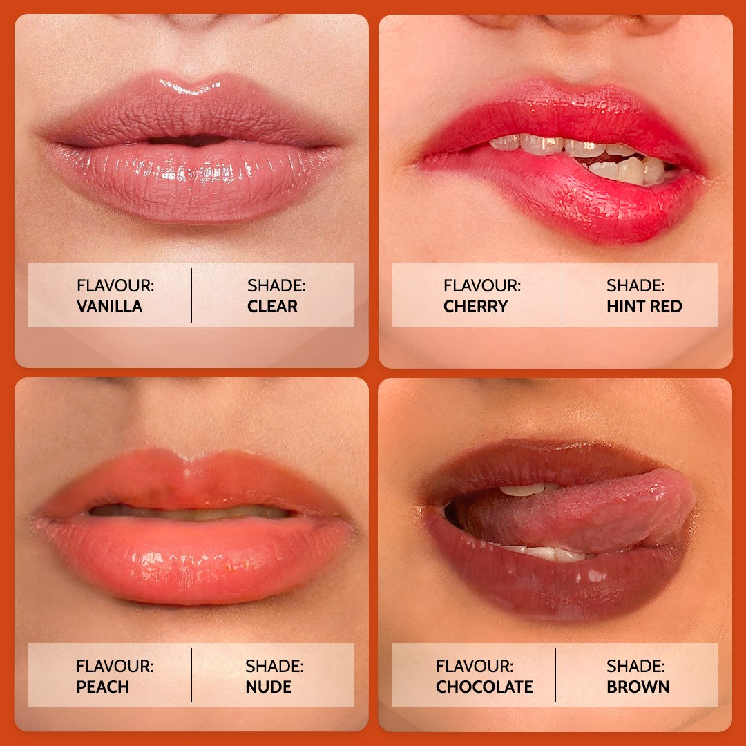 Ceramides + 2% Kojic Acid Tinted Lip Balm (Peach) | SPF 50 PA++++ | 10 gm