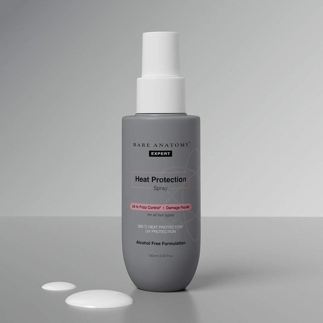 Heat Protection Hair Spray with 230°C Thermal Protection & Frizz Control - 150 ml