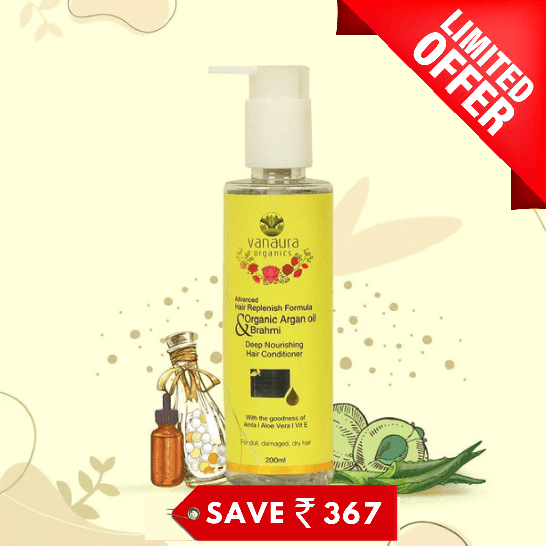 Organic Argan oil and Amla, Deep nourishing hair conditioner