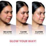 Glow Up Juice Spf 35 PA++++  Rice & Rose Dewy Spf Toner Mist