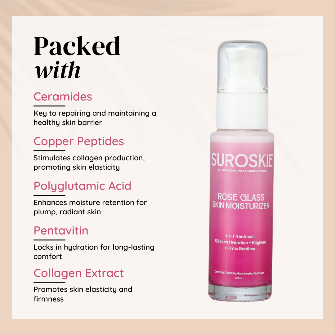 Rose Glass Skin Moisturizer