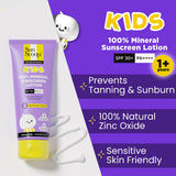 100% Mineral Kids Sunscreen | SPF 30+ PA++++ | 75 ml