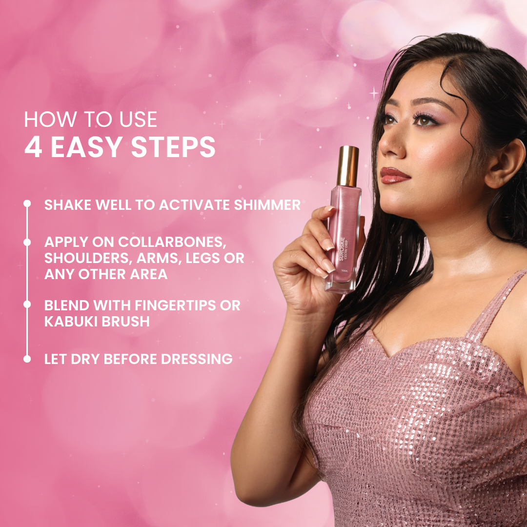 Glow Drip Shimmer Body Oil (Choose Any One)