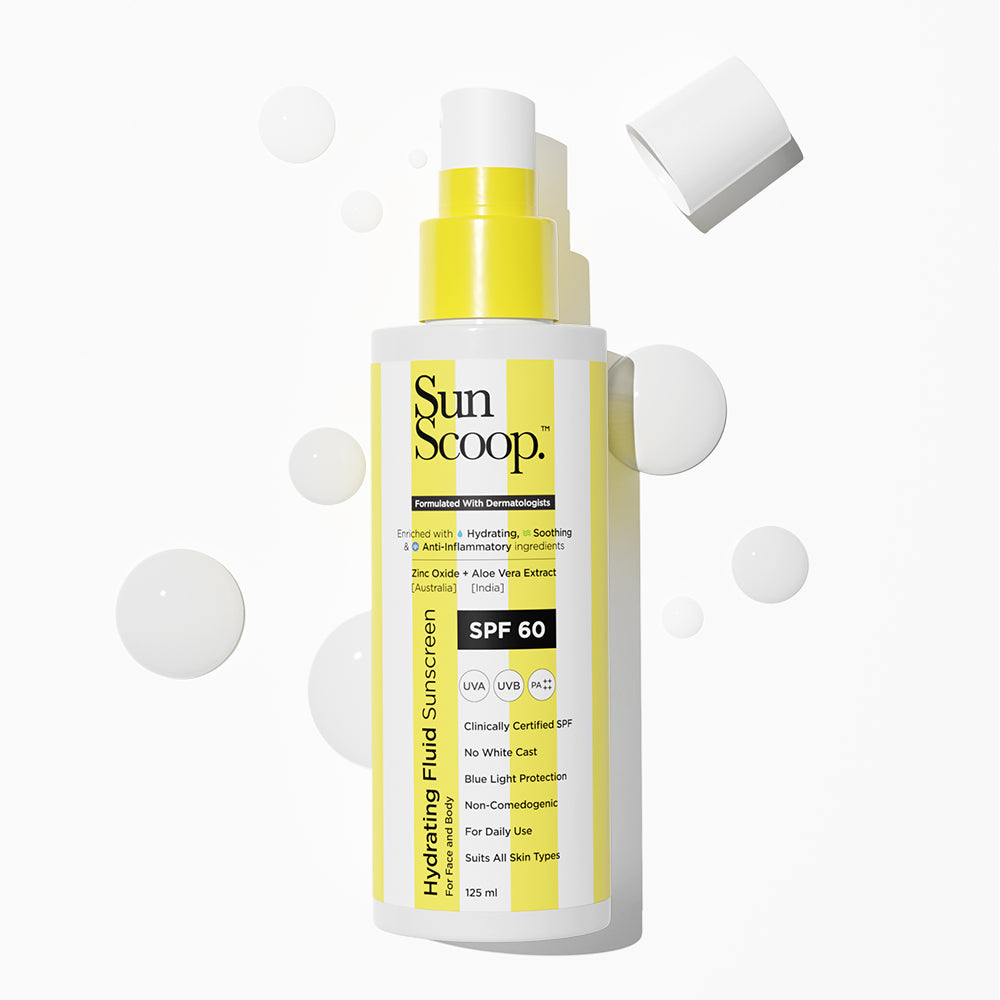 3% Niacinamide Featherlight Fluid Sunscreen SPF 50+ PA++++ (45 ml) + Hydrating Fluid Sunscreen for Face and Body SPF 60 PA++++ (125 ml) duo