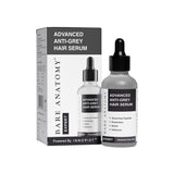 Advanced Anti-Grey Hair Serum with Silverfree Peptide, Rosemary & Biotin - 50 ml
