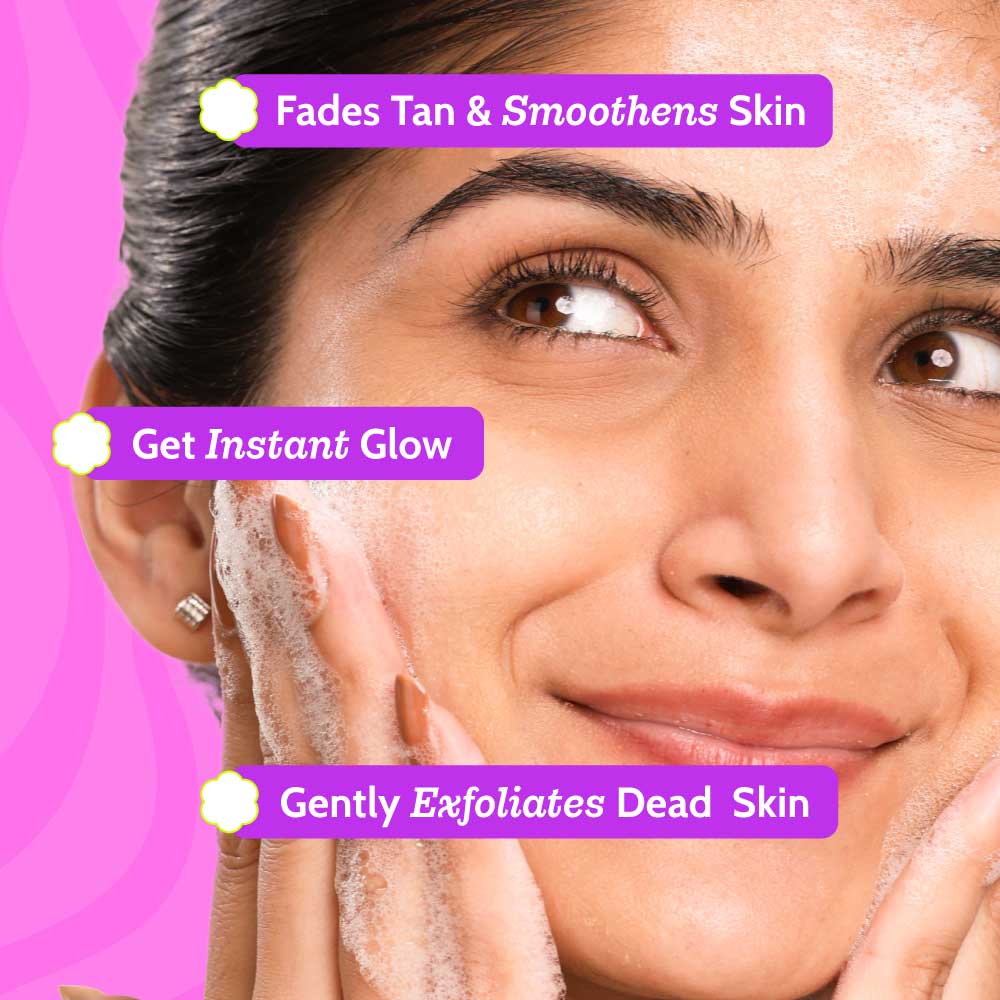 Gentle Exfoliating Face Wash - 100 ml | Pack of 2