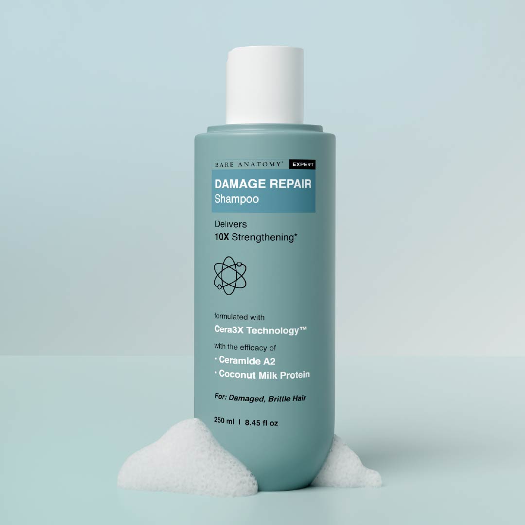 Damage Repair Shampoo for Dry & Brittle Hair | 10X Hair Strengthening- 250 ml