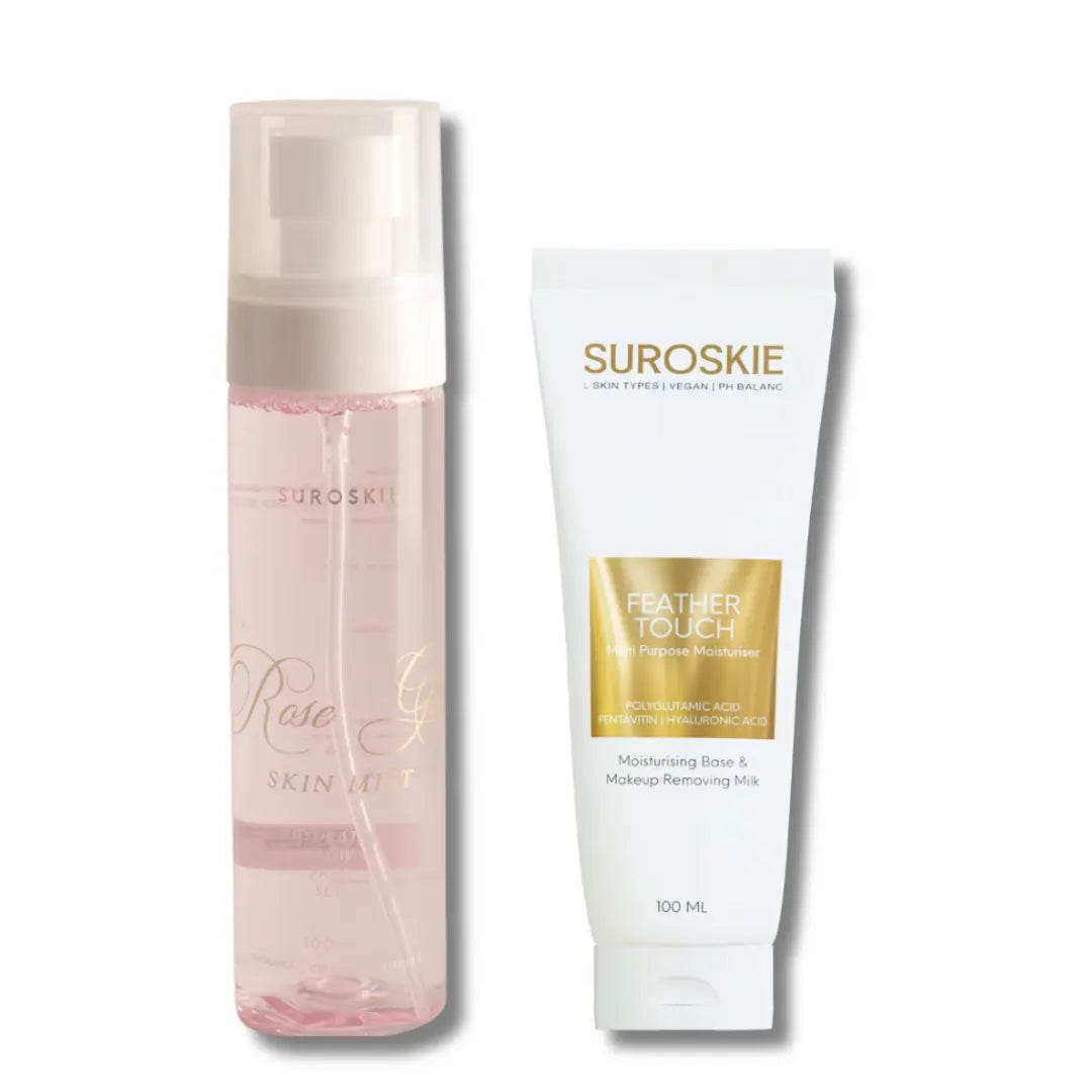 ACE Your Base Combo ( Rose Glass Skin Mist + Feather Touch Moisturiser )