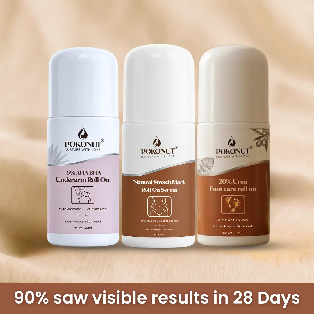 Pokonut Body Care Roll-on Trio