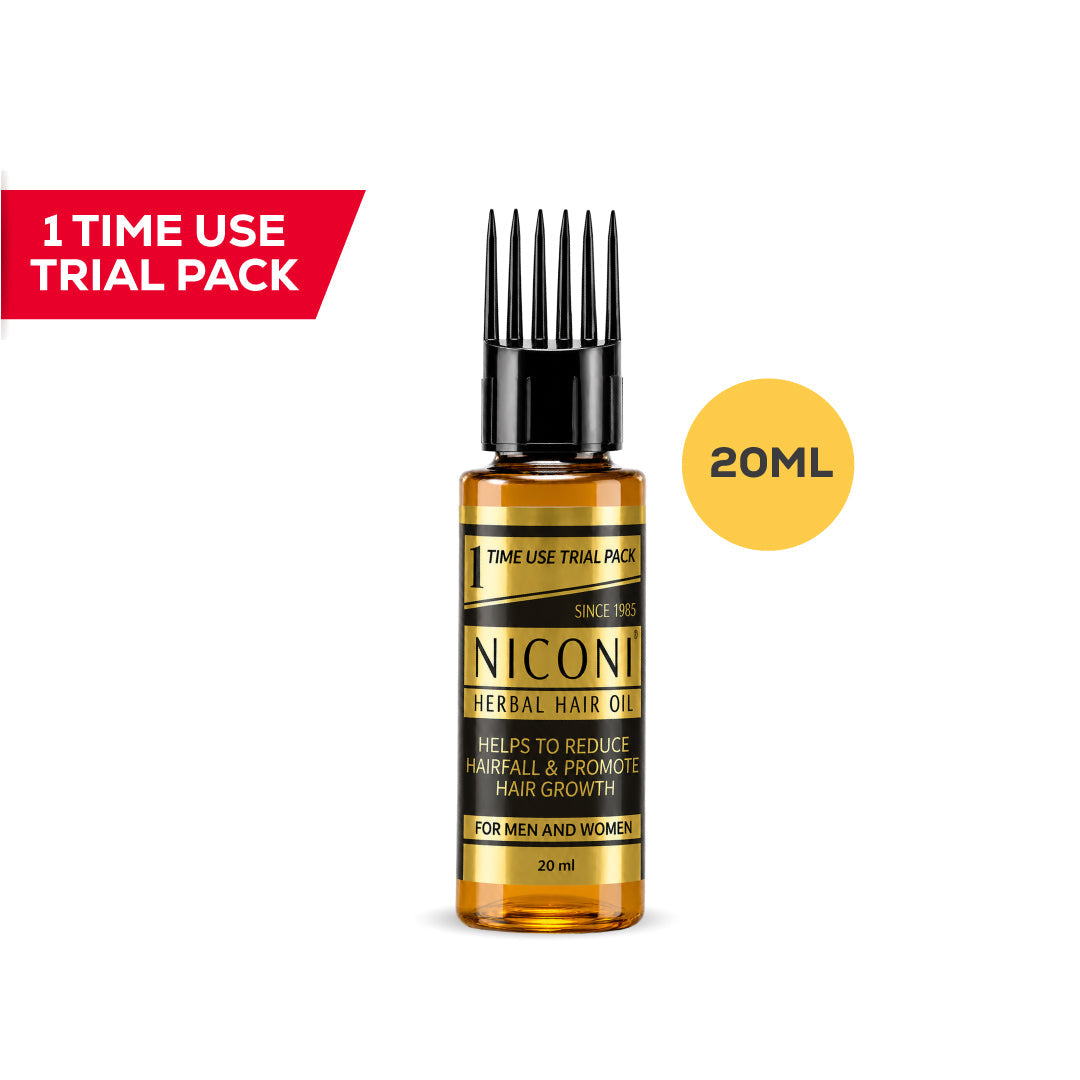 Niconi Herbal Hair Oil Testing Bottle 20 ml