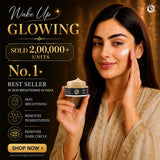 Snowy Glow Brightening Night Cream | For Uneven Skin Tone, Remove Pimple, Dark spots | Pack of 3