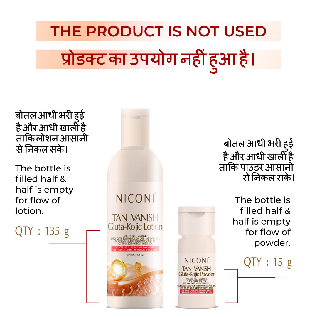 Niconi Tan Vanish Gluta-Kojic Skin Polish - Salon