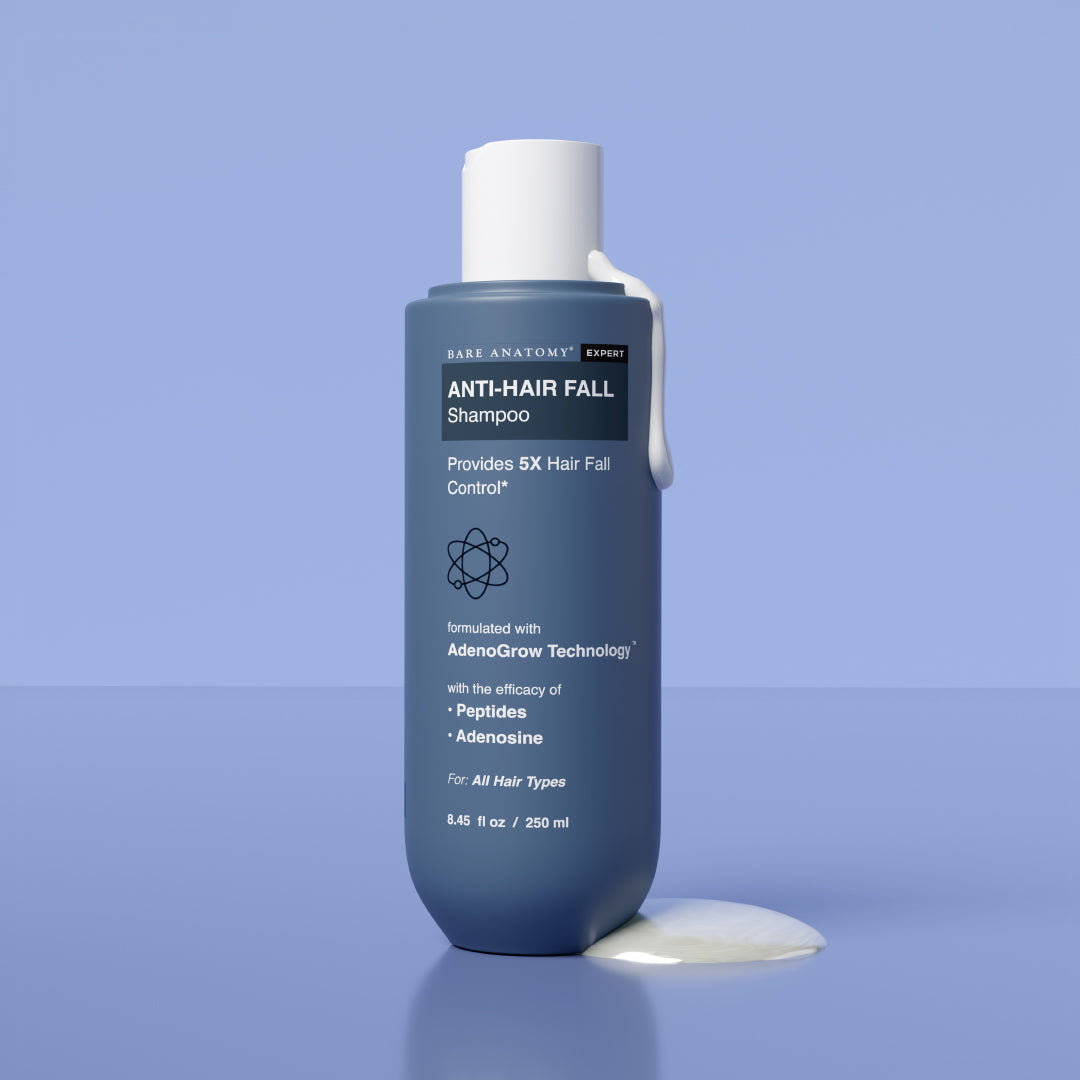 Anti-Hair Fall Shampoo with Adenosine & Peptides | 5X Hairfall Control - 250 ml