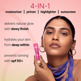 Mini Daily Strobe Cream with SPF 50+ | Rose Gold