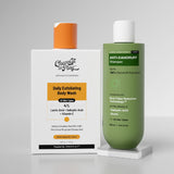 Anti-Dandruff Shampoo (250 ml) & Exfoliating Body Wash (236 ml) Bestselling Combo