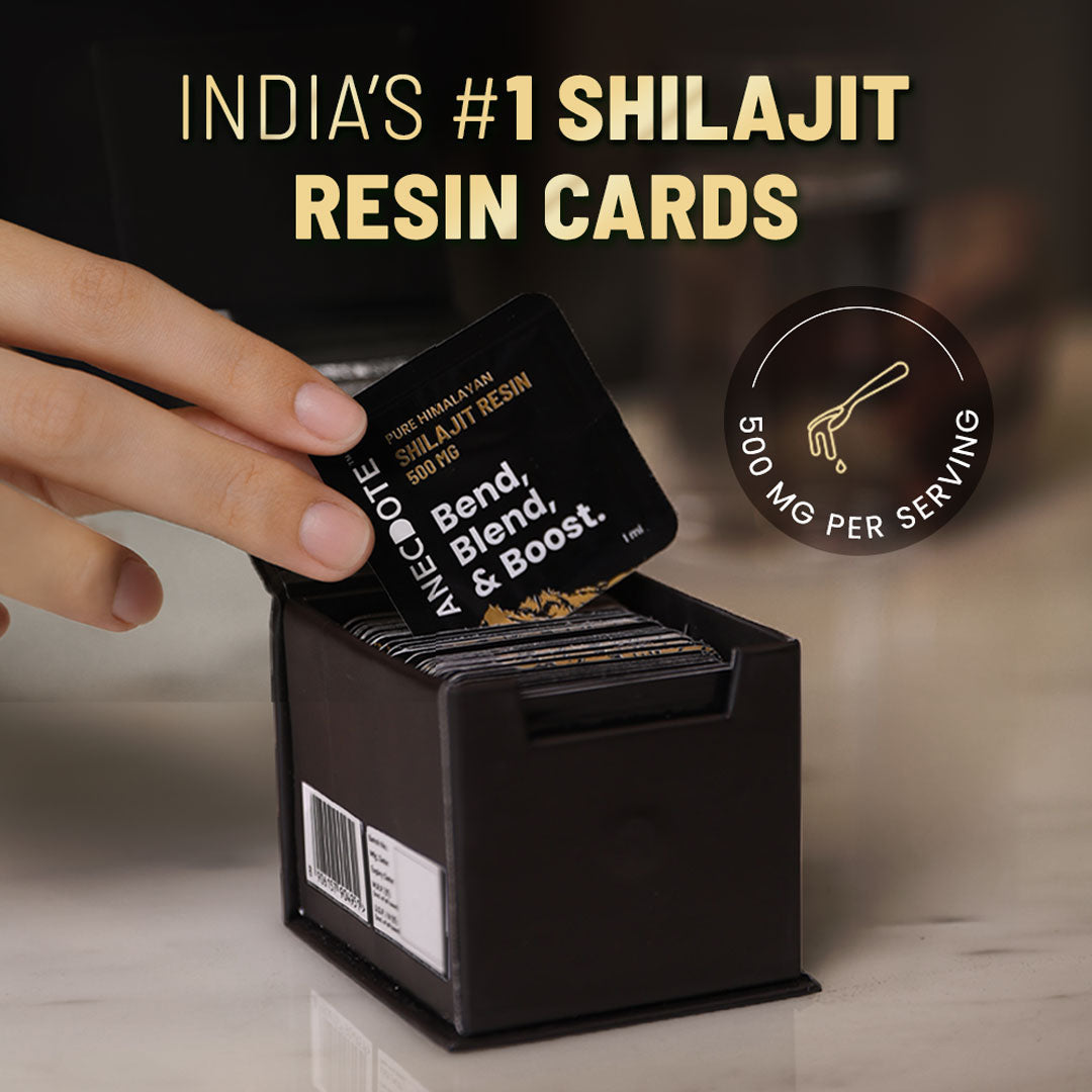 100% Pure Himalayan Shilajit Resin Cards - 30 Cards