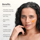 Rejuvinita 4-in-1 Organic Gel (Massage Gel, Leave-on Mask, Cleanser, Soap-Free Wash), 50gm