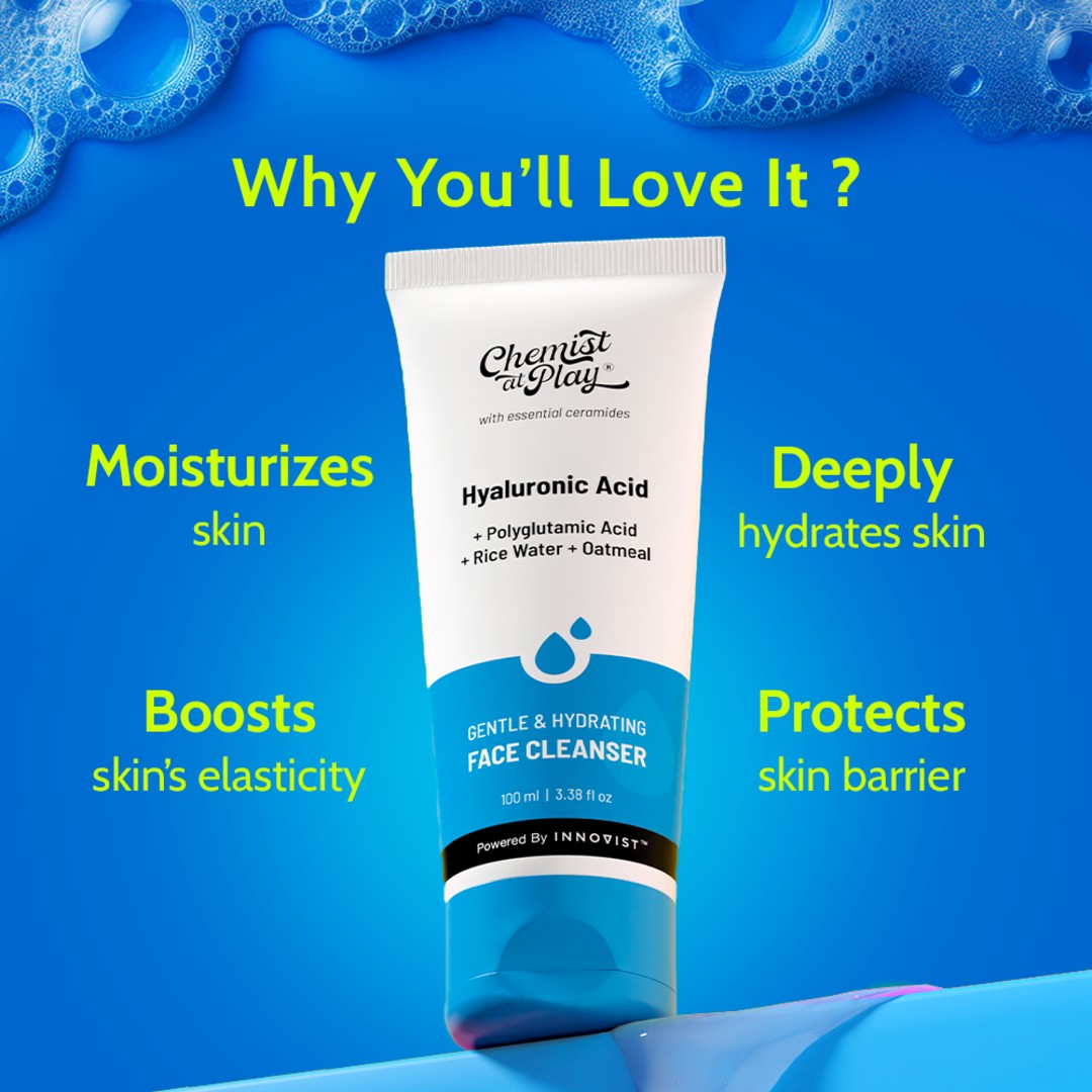 Gentle & Hydrating Face Cleanser - 100 ml