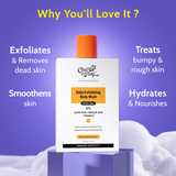 Exfoliate & Protect Combo (Hydrating Fluid Sunscreen - 125 ml | Brightening Body Wash - 236 ml)