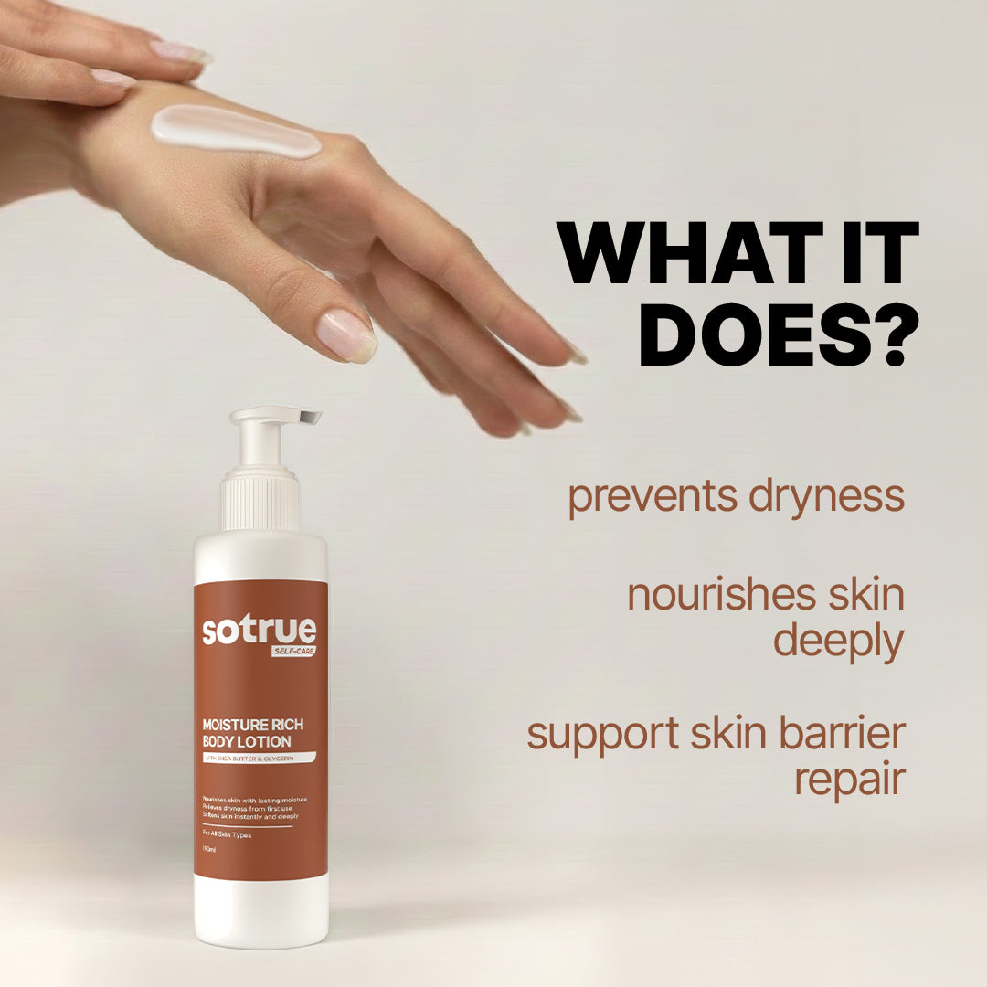 Moisture Rich Body Lotion | For Dry to Very Dry Skin