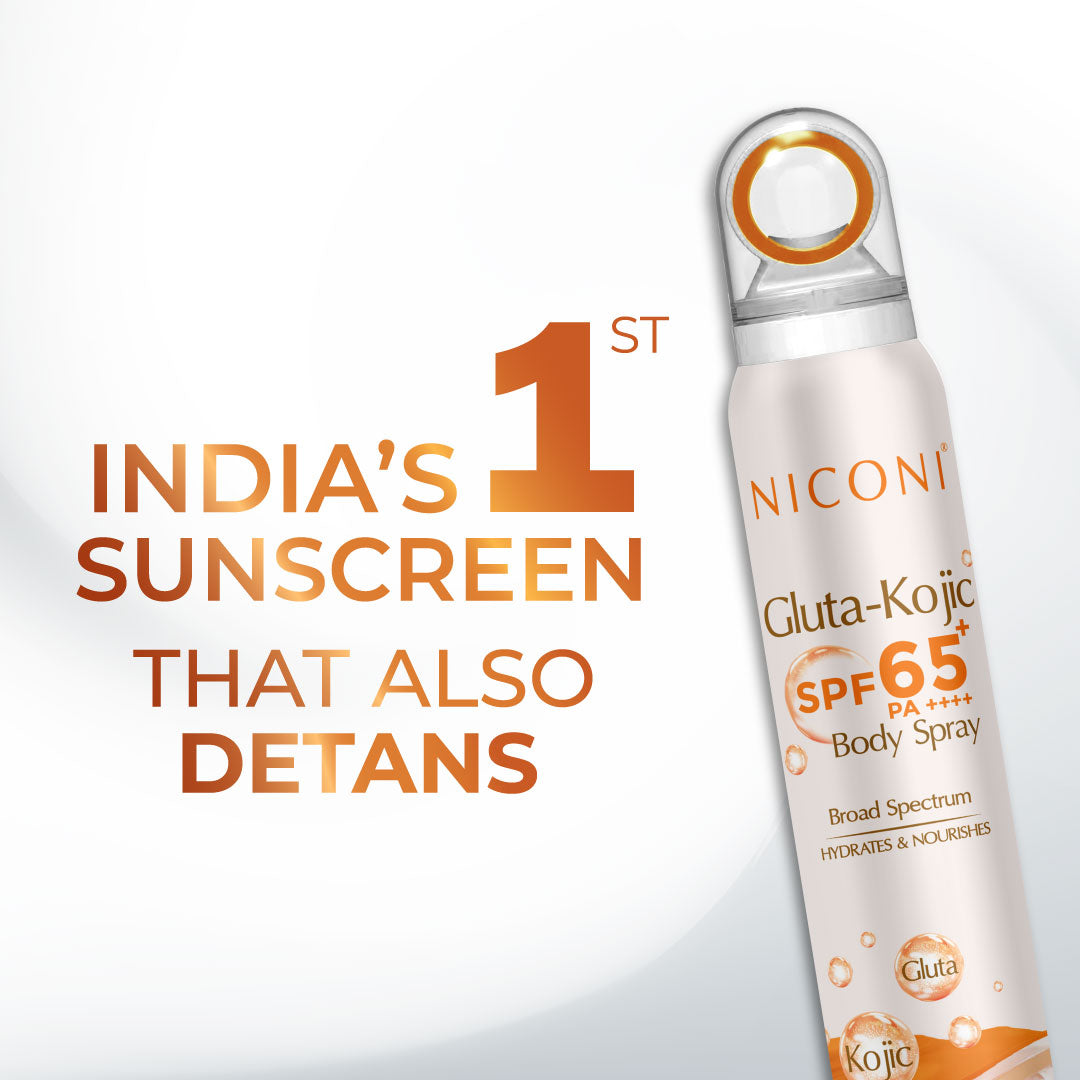 Niconi Gluta-Kojic SPF 65+ PA++++ Body Spray (180m)