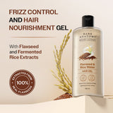 Flaxseed & Rice Water Hair Gel to Control Frizz & Provide Nourishment - 300 ml