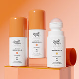 Underarm Roll On for Odour Control & Pigmentation - Peach & Woody Musk - 40 ml | Pack of 3