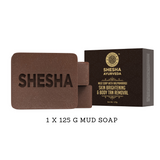 Super Saver Combo (3 items) - Kumkumadi Lightening Lip Balm 5G + Tan Removal Mud Soap 125G + Nilini Natural Black Hair Color 40G