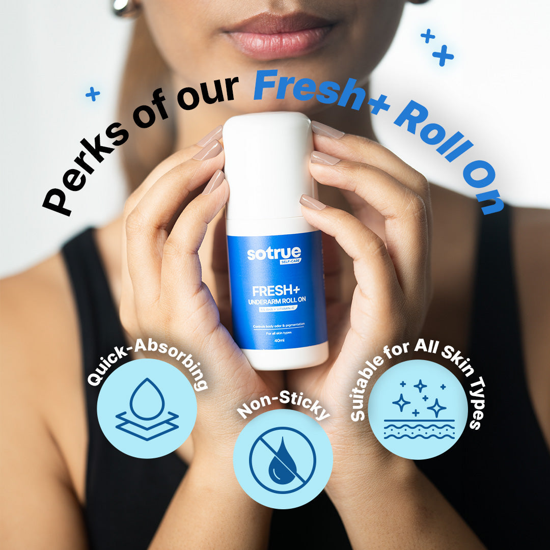 Fresh+ Underarm Roll-on | Odour & Sweat Control