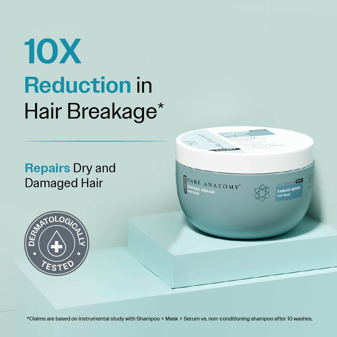 Damage Repair Hair Mask for Dry & Damaged Hair - 250 gm