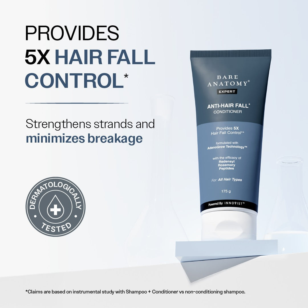 Anti-Hair Fall Conditioner with Redensyl, Rosemary & Peptides for Hair fall & Thinning - 175 gm