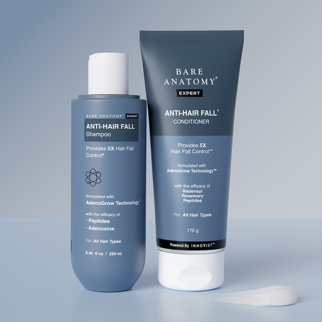 Anti-Hair Fall Shampoo (250 ml) & Conditioner (175 gm) Combo with Redensyl & Rosemary