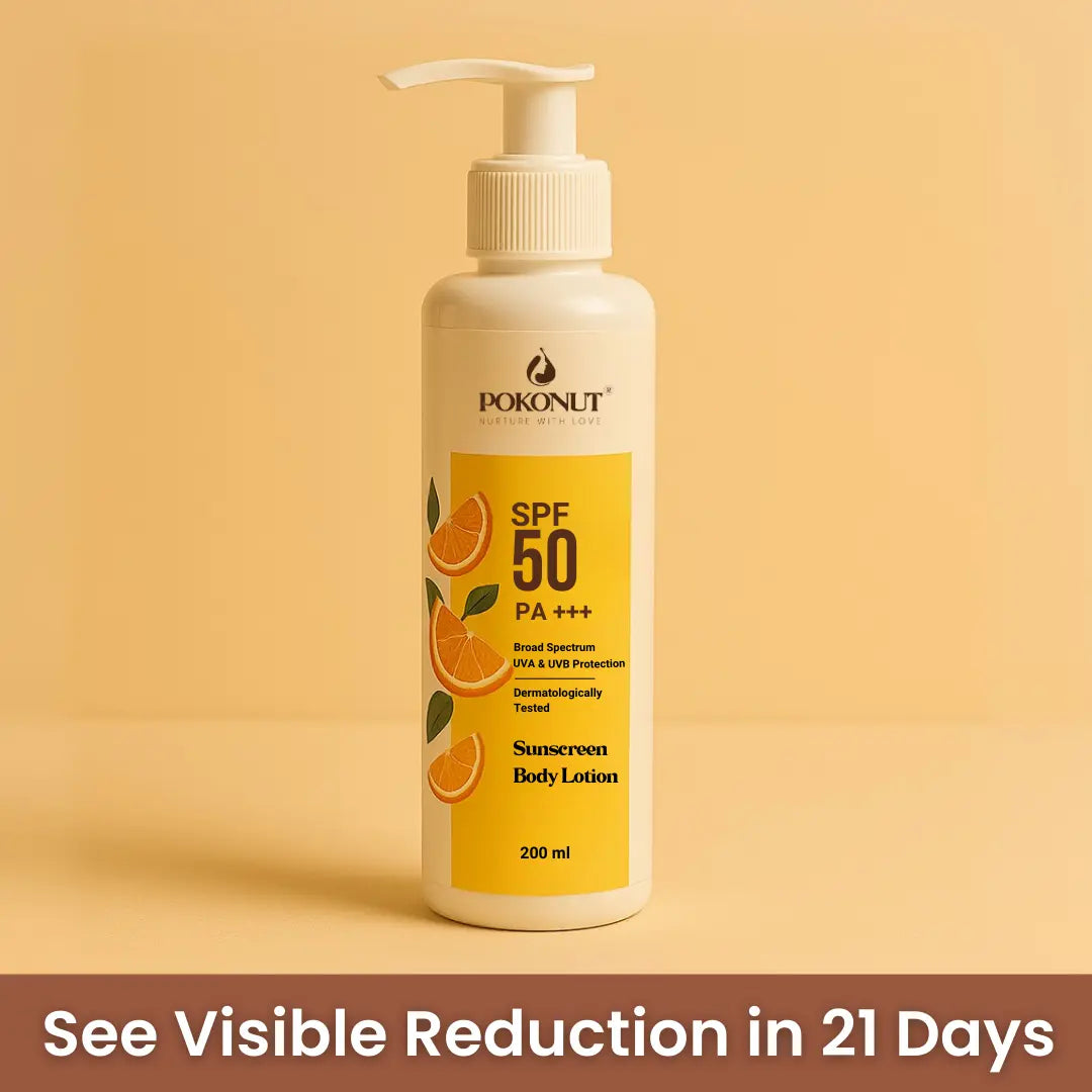 Pokonut Sunscreen Body Lotion | SPF 50 PA+++ | 200ML