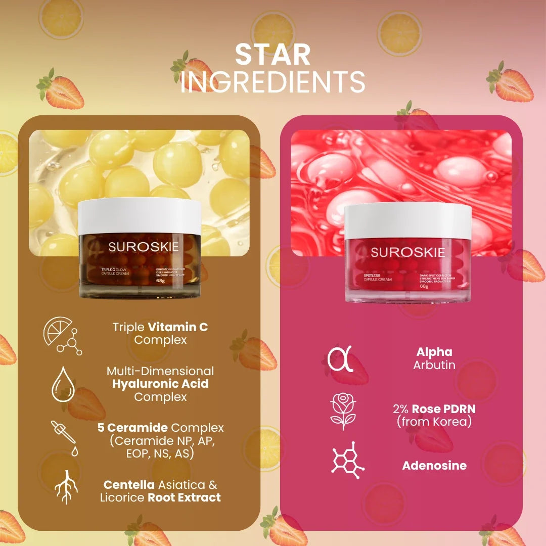 GLOW CAPSULES COMBO ( TRIPLE C + SPOTLESS TXA )