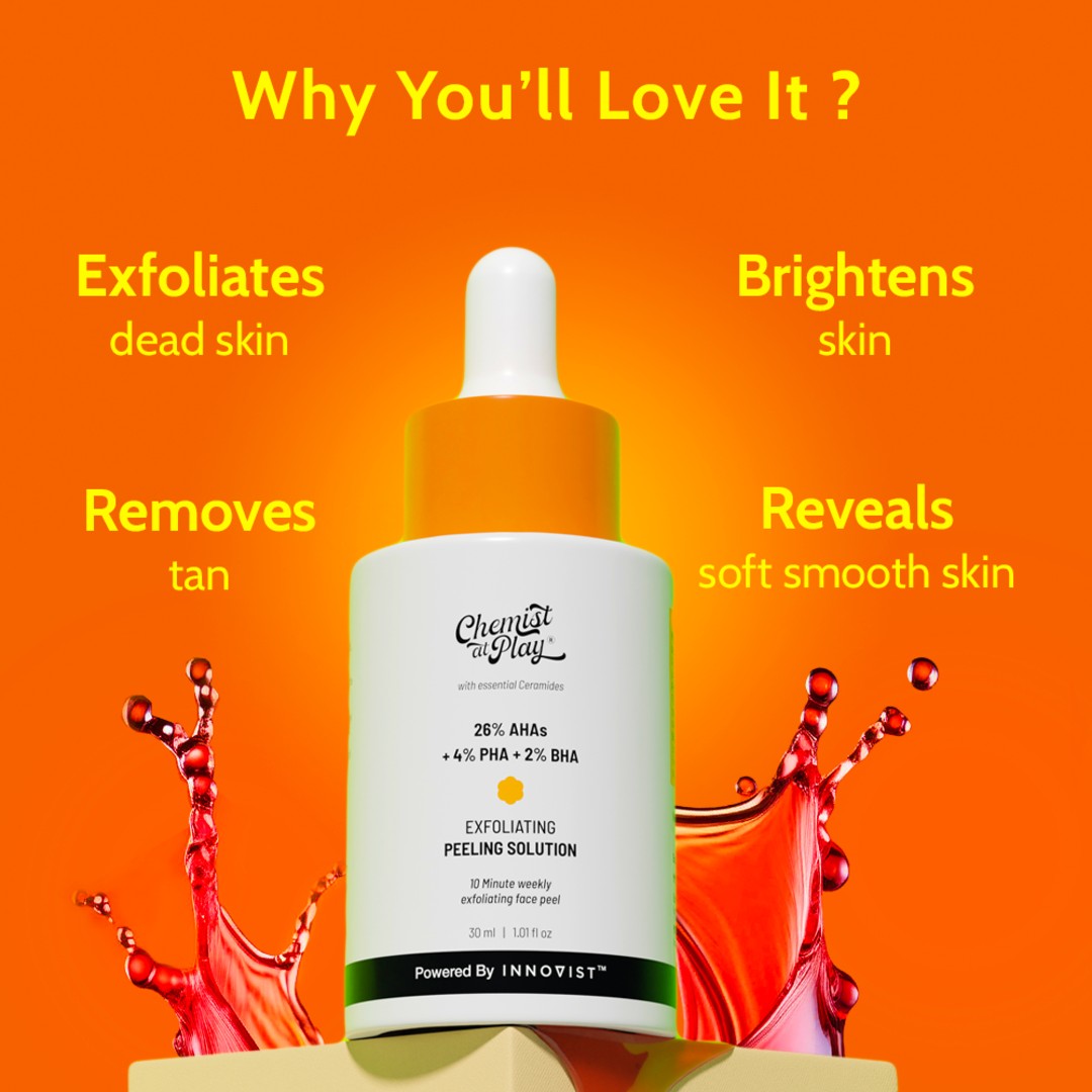 Exfoliating Peeling Solution - 30 ml | Pack of 2