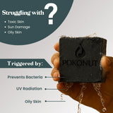 Pokonut Charcoal Soap