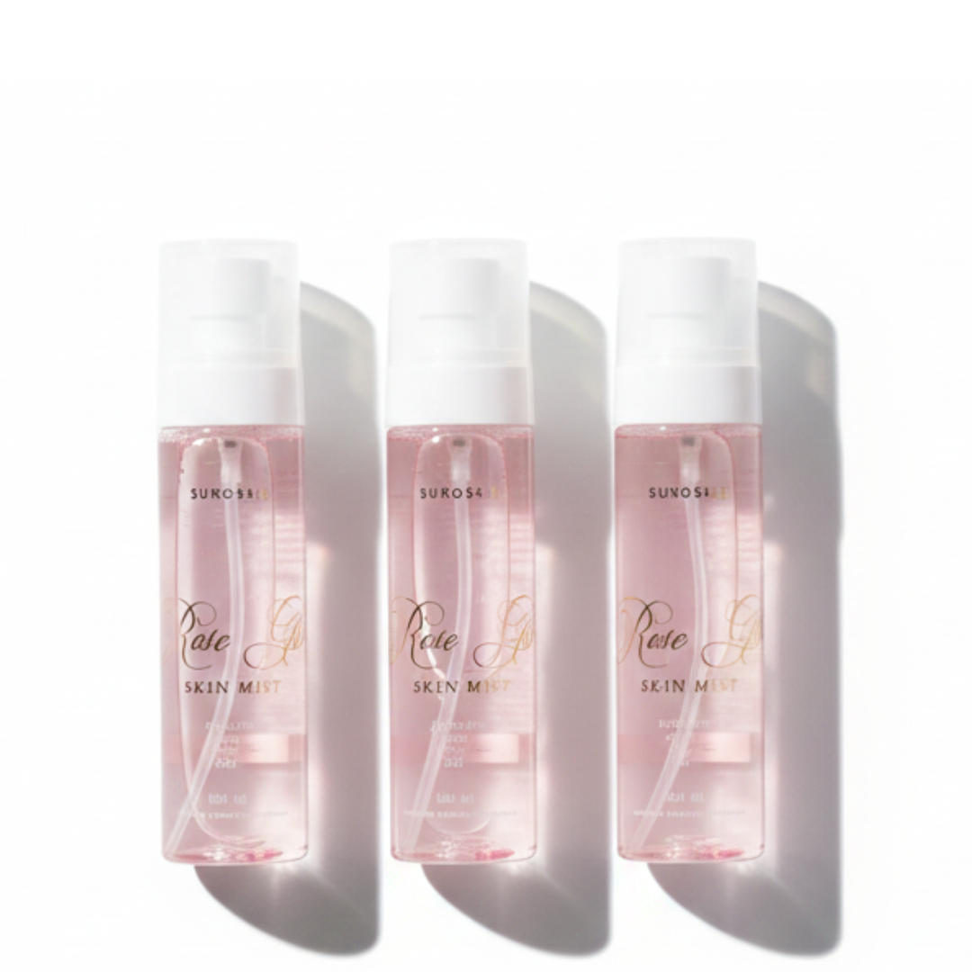 3 Rose Glass Mists