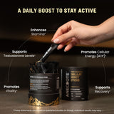 100% Pure Himalayan Shilajit Honey Sticks With Organic Honey & Saffron - 30 Sticks
