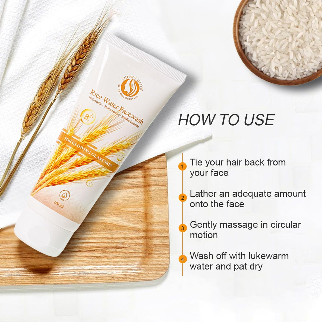 But 1 Get 1 Free Rice Water Facewash