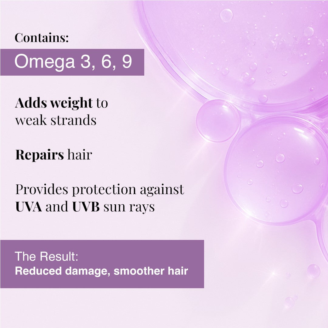 Ultra Smoothing Hair Serum with Vitamin E for Dry & Frizzy Hair | Improves Smoothness & Shine - 100 ml